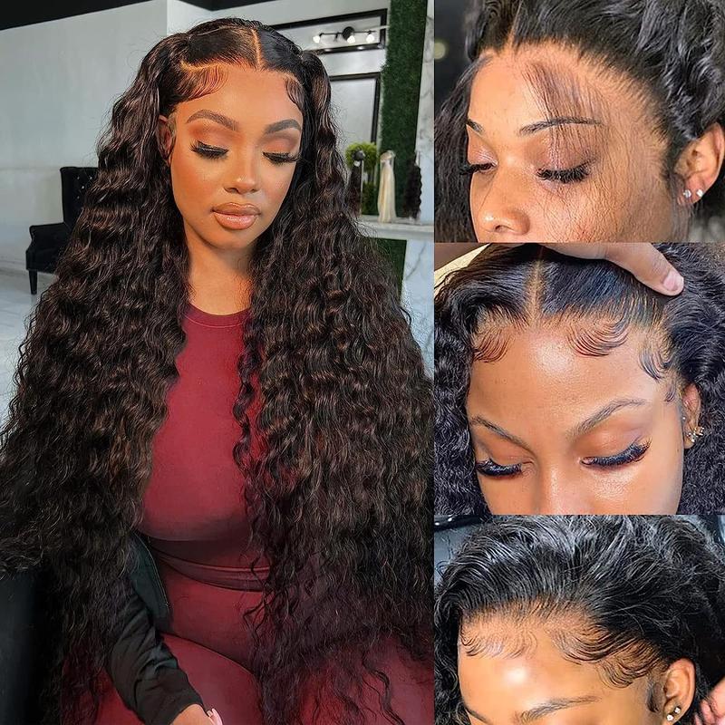 West Kiss Ready Go Glueless Deep Wave 7x4 Closure Wig Human Hair Pre Cut Lace 7x5 Closure Wig Pre Bleached PrePlucked 13x4 Lace Front Wig FebruaryFaves