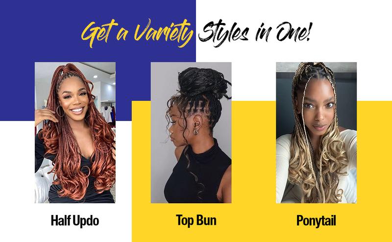 Authentic 3X Value Pack French Curl Braid 22"